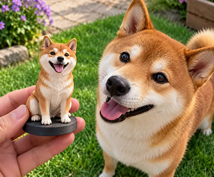 Von Haustieren inspirierte personalisierte 3D-gedruckte Objekte